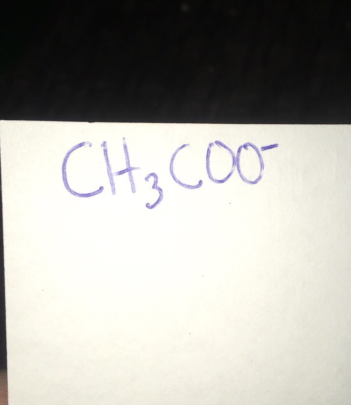 Chem 105 Polyatomic Ions Flashcards Memorang