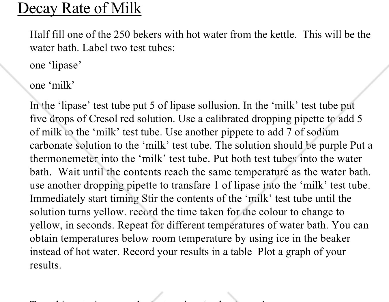 Biology revision required practical Flashcards Memorang