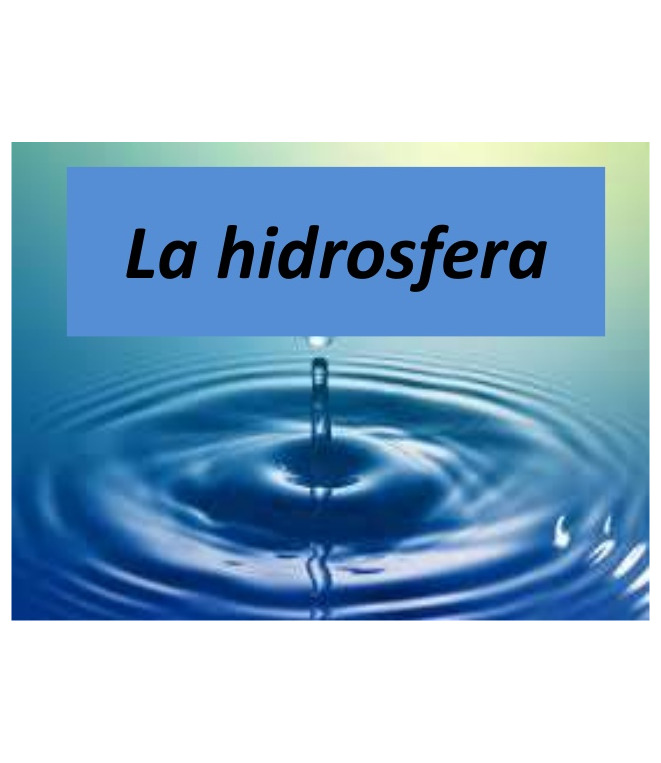 Was Ist Die Hydrosphäre