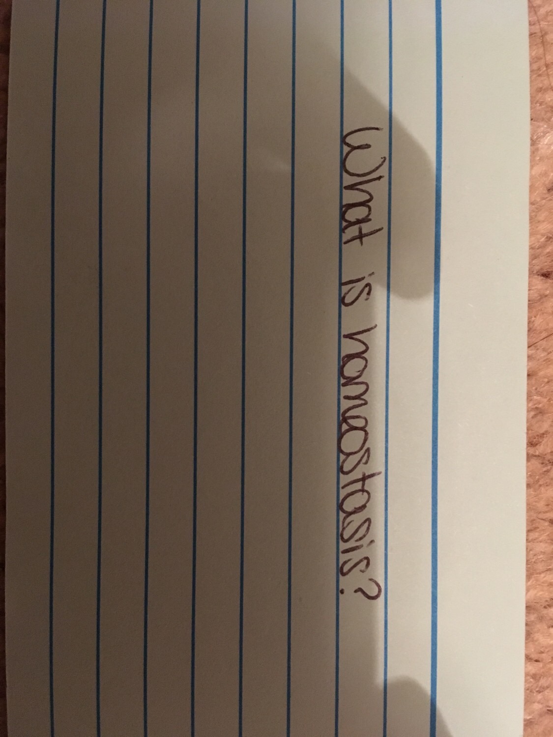 GCSE Biology Homeostasis and response Flashcards Memorang