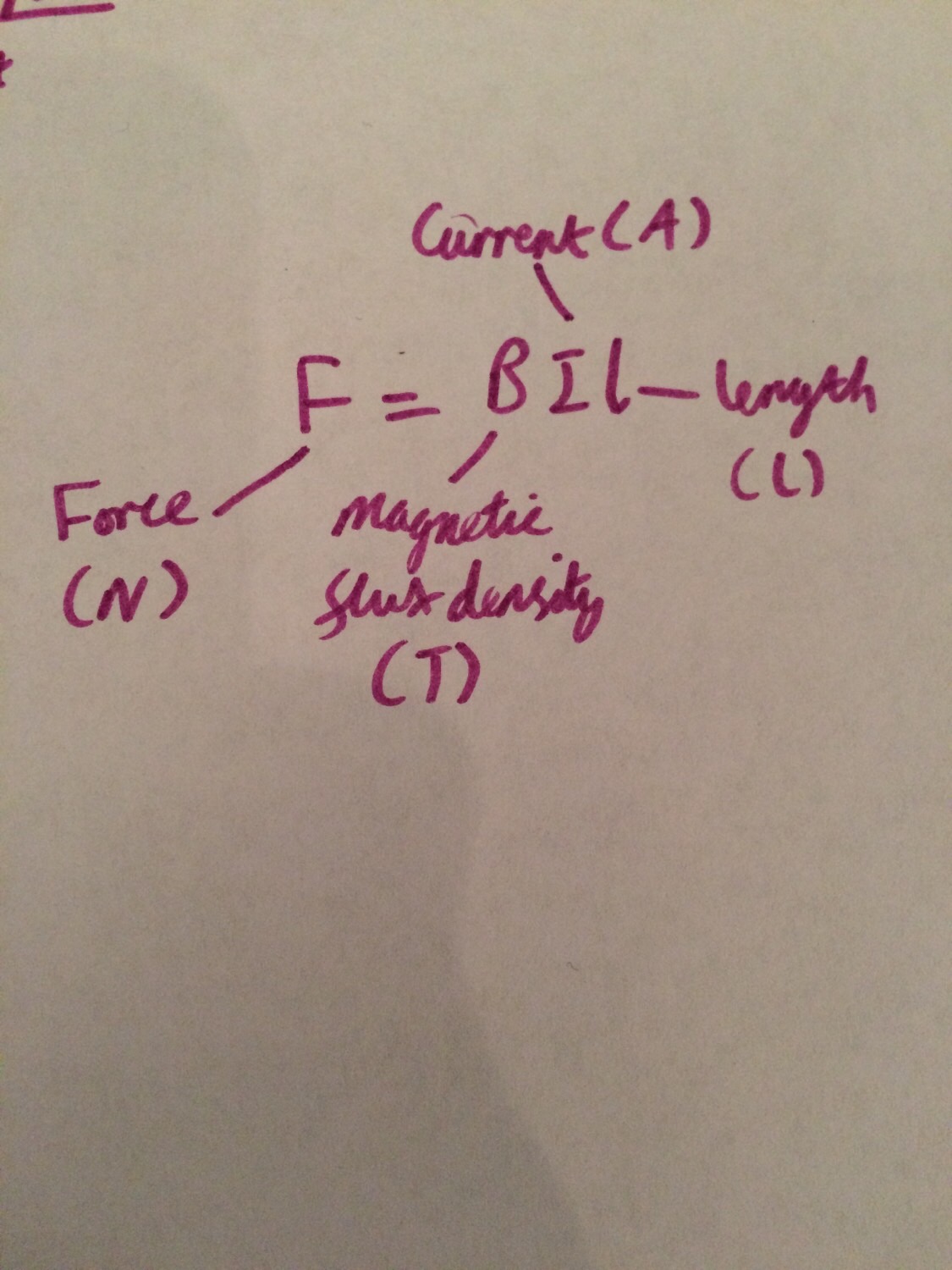 Physics and equations Flashcards Memorang